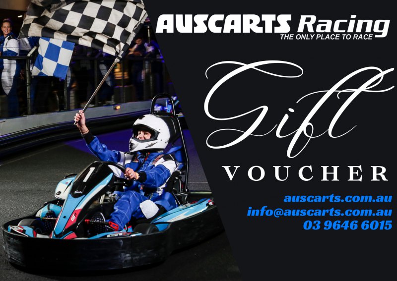 Auscarts Indoor Racing Voucher
