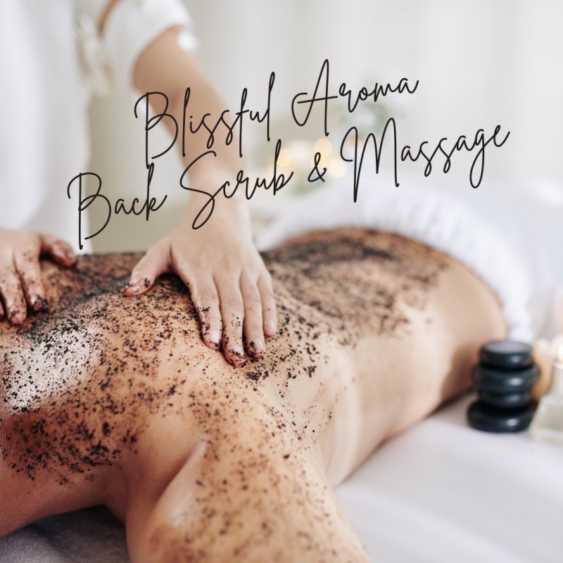 Limited Edition - Blissful Aroma Back Scrub & Massage