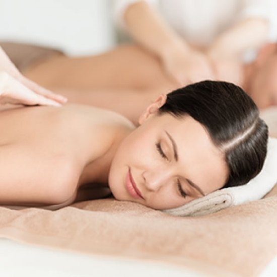 Hot Stone Back, Neck and Shoulder Massage