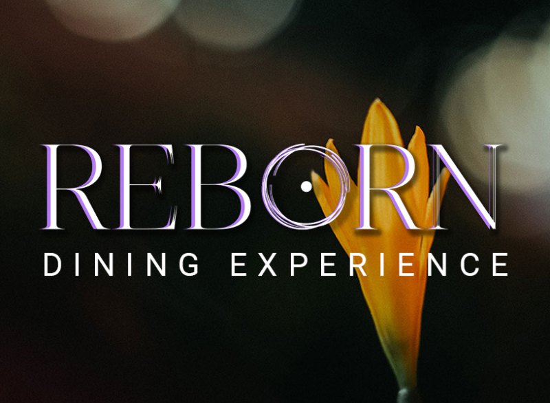 REBORN | 7 courses with non-alcoholic pairings | 2 guests