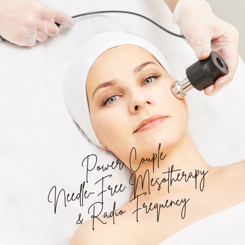 Needle-Free Mesotherapy & Radio Frequency Power Couple