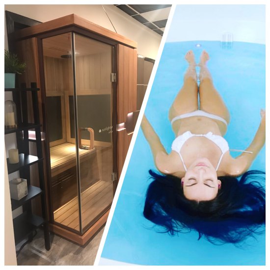 60-Minute Float Therapy with 30-Minute Infrared Sauna 