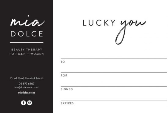 Mia Dolce Voucher