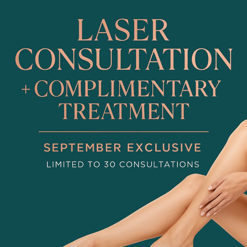 Laser Consultation + Complimentary Treatment – September Exclusive