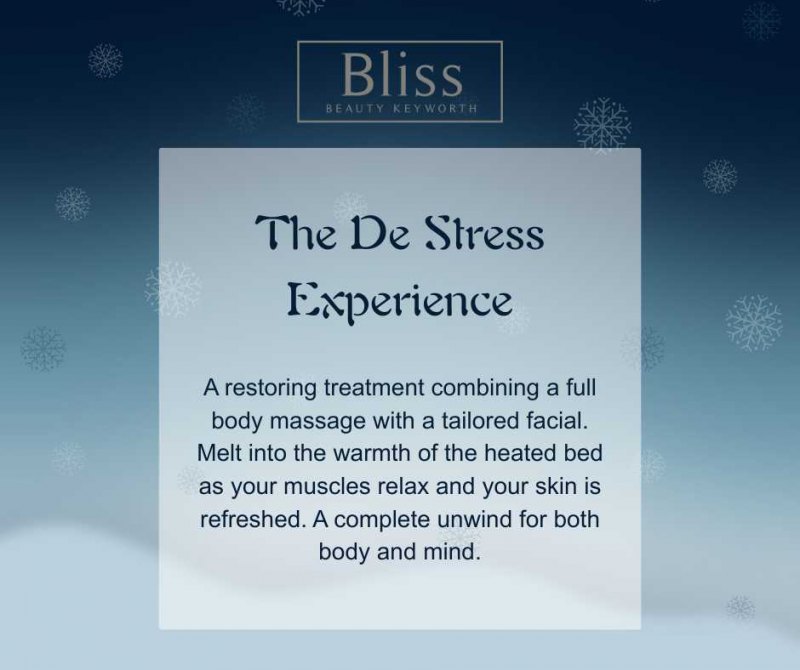 The De Stress Experience
