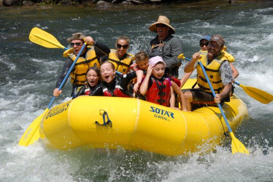 American River Guided Rafting trip