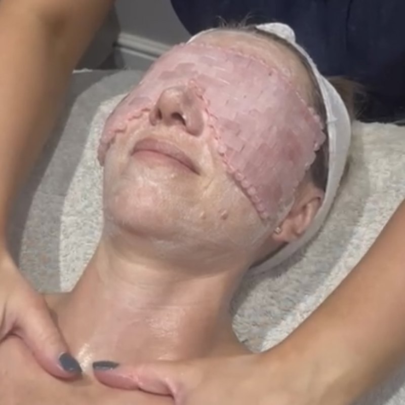 Rose Quartz Eye Lift Facial