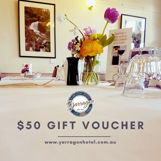  Yarragon Hotel Gift Voucher