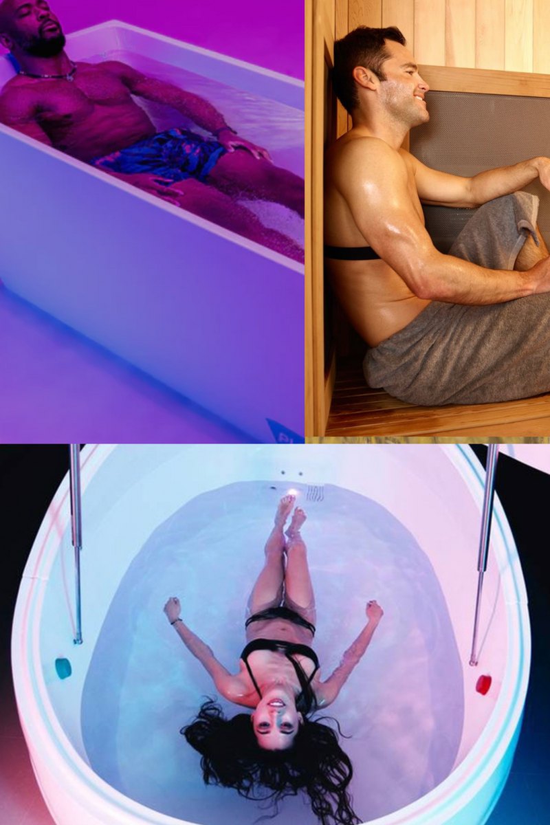 (2) Two Sessions - 60-Minute Float Therapy w/ 45-Minute Hot and Cold Contrast Therapy
