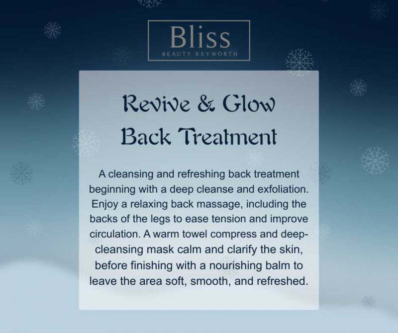 Revive & Glow Back Treatment