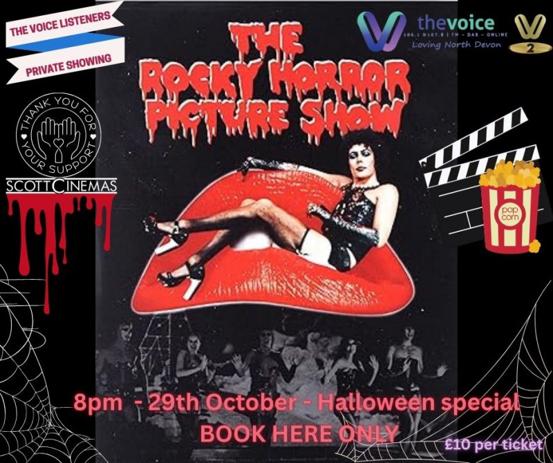 The Rocky Horror Picture Show   - 8pm 29th October 