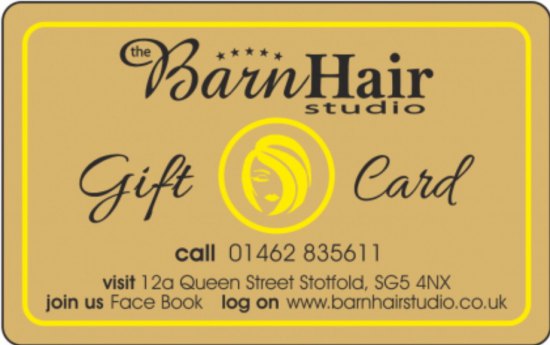 The Barn Hair Studio Voucher