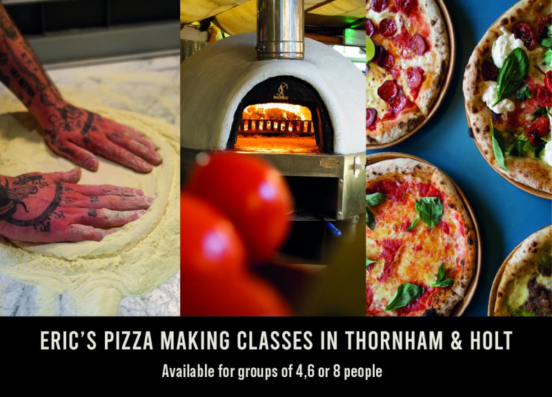 Eric's Pizza Making Classes - 4 PEOPLE