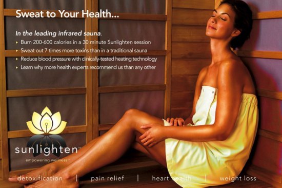 2 (Two) 30-Minute Infrared Sauna Sessions