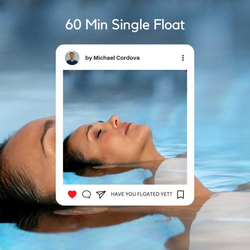 60 Min Single Float Session