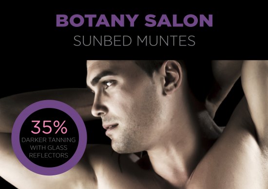 BOTANY SALON -  120 Sunbed minutes