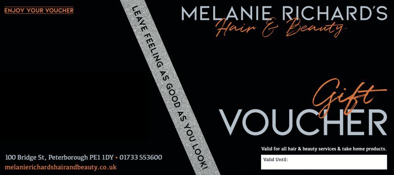 Melanie Richard's Hair & Beauty Voucher